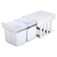 Thumbnail for Cefito 2x15L Pull Out Bin - White