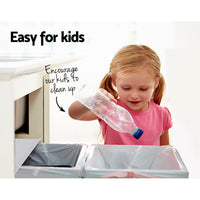 Thumbnail for Cefito 2x15L Pull Out Bin - White