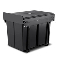 Thumbnail for Cefito 2x20L Pull Out Bin - Black