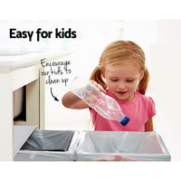 Thumbnail for Cefito 2x20L Pull Out Bin - White