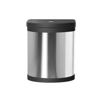 Thumbnail for Cefito Kitchen Swing Out Pull Out Bin Stainless Steel Garbage Rubbish Can 12L