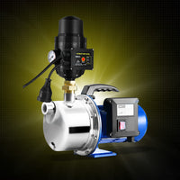 Thumbnail for Giantz Garden Water Jet Pump High Pressure 1100W Tank Rain Farm Irrigation Black