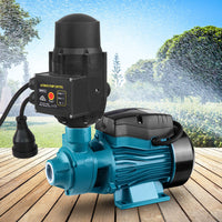 Thumbnail for Giantz Peripheral Water Pump Garden Boiler Car Wash Auto Irrigation QB60 Black