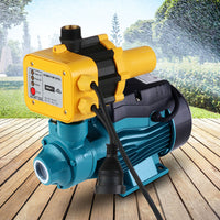 Thumbnail for Giantz Peripheral Water Pump Garden Boiler Car Wash Electric Irrigation QB60 Yellow