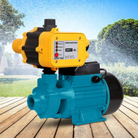 Thumbnail for Giantz Peripheral Water Pump Garden Boiler Car Wash Auto Irrigation QB80 Yellow