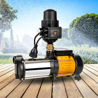 Thumbnail for Giantz Garden Water Pump High Pressure 2500W Multi Stage Tank Rain Irrigation Black