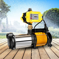 Thumbnail for Giantz Garden Water Pump High Pressure 2500W Multi Stage Tank Rain Irrigation Yellow