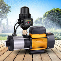 Thumbnail for Giantz Garden Water Pump High Pressure 2500W Multi Stage Tank Rain Irrigation Black