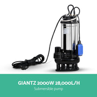 Thumbnail for 2.7HP Submersible Dirty Water Pump