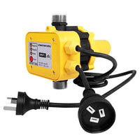 Thumbnail for Giantz Water Pressure Pump Controller Auto Switch Control Electric Electronic Yellow