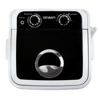 Thumbnail for Devanti 4.6KG Mini Portable Washing Machine - Black