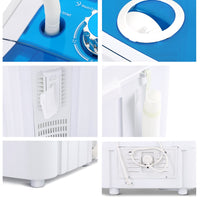 Thumbnail for Devanti 4.6KG Mini Portable Washing Machine