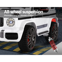 Thumbnail for Mercedes-Benz Kids Ride On Car Electric AMG G63 Licensed Remote Cars 12V White