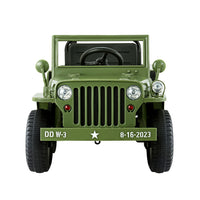 Thumbnail for Rigo Kids Ride On Car Off Road Military Toy Cars 12V Olive