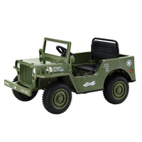 Thumbnail for Rigo Kids Ride On Car Off Road Military Toy Cars 12V Olive