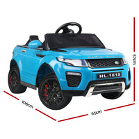 Thumbnail for Rigo Ride On Car Toy Kids Electric Cars 12V Battery SUV Blue