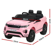 Thumbnail for Kids Ride On Car Licensed Land Rover 12V Electric Car Toys Battery Remote Pink