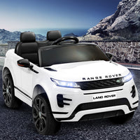 Thumbnail for Kids Ride On Car Licensed Land Rover 12V Electric Car Toys Battery Remote White