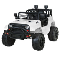 Thumbnail for Rigo Kids Ride On Car Electric 12V Car Toys Jeep Battery Remote Control White