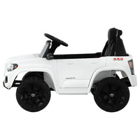 Thumbnail for Toyota Ride On Car Kids Electric Toy Cars Tacoma Off Road Jeep 12V Battery White