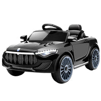 Thumbnail for Rigo Kids Ride On Car Electric Toys 12V Battery Remote Control Black MP3 LED