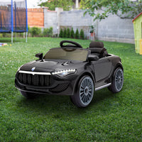 Thumbnail for Rigo Kids Ride On Car Electric Toys 12V Battery Remote Control Black MP3 LED