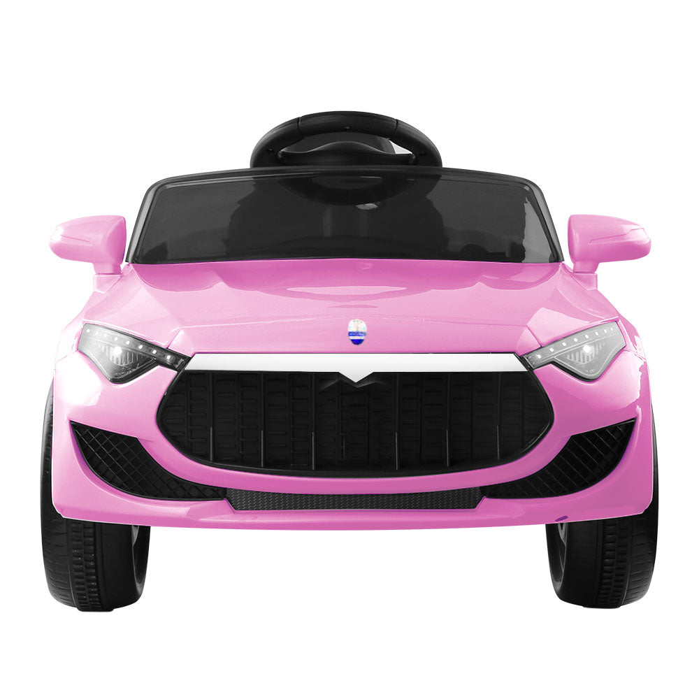 Rigo Kids Ride On Car Battery Electric Toy Remote Control Pink Cars Dual Motor