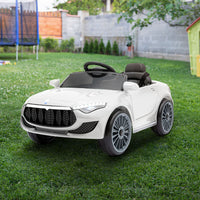 Thumbnail for Rigo Kids Ride On Car Electric Toys 12V Battery Remote Control White MP3 LED