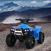 Thumbnail for Rigo Kids Ride On ATV Quad Motorbike Car 4 Wheeler Electric Toys Battery Blue