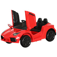 Thumbnail for Rigo Kids Ride On Car Outdoor Electric Toys Battery Remote Control MP3 12V Red