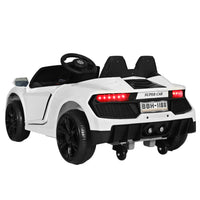 Thumbnail for Rigo Kids Ride On Car Outdoor Electric Toys Battery Remote Control MP3 12V White