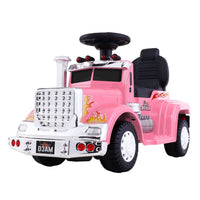 Thumbnail for Ride On Cars Kids Electric Toys Car Battery Truck Childrens Motorbike Toy Rigo Pink