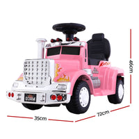 Thumbnail for Ride On Cars Kids Electric Toys Car Battery Truck Childrens Motorbike Toy Rigo Pink