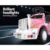 Thumbnail for Ride On Cars Kids Electric Toys Car Battery Truck Childrens Motorbike Toy Rigo Pink