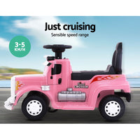 Thumbnail for Ride On Cars Kids Electric Toys Car Battery Truck Childrens Motorbike Toy Rigo Pink