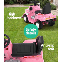 Thumbnail for Ride On Cars Kids Electric Toys Car Battery Truck Childrens Motorbike Toy Rigo Pink