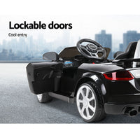 Thumbnail for Kids Ride On Car Audi Licensed TT RS Black