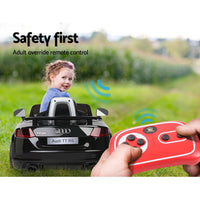 Thumbnail for Kids Ride On Car Audi Licensed TT RS Black