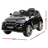 Thumbnail for Kids Ride On Car BMW X5 Inspired Electric 12V Black