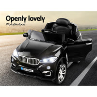 Thumbnail for Kids Ride On Car BMW X5 Inspired Electric 12V Black