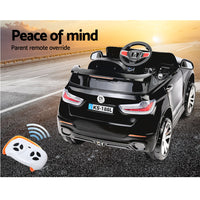 Thumbnail for Kids Ride On Car BMW X5 Inspired Electric 12V Black