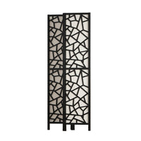 Thumbnail for Artiss 4 Panel Room Divider Screen 162x170cm Clover Black