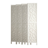 Thumbnail for Artiss 8 Panel Room Divider Screen 325x170cm Clover White