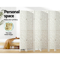 Thumbnail for Artiss 8 Panel Room Divider Screen 325x170cm Clover White