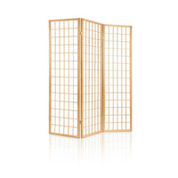 Thumbnail for Artiss 3 Panel Room Divider Screen 131x179cm Natural