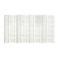 Thumbnail for Artiss 8 Panel Room Divider Screen 353x179cm Nova White