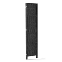 Thumbnail for Artiss 4 Panel Room Divider Screen Privacy Timber Foldable Dividers Stand Black