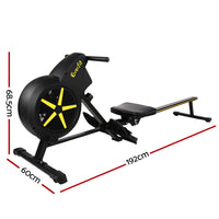 Thumbnail for Everfit Rowing Exercise Machine Rower Resistance Fitness Home Gym Cardio Air