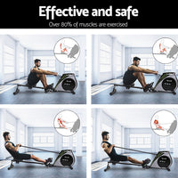 Thumbnail for Everfit Rowing Exercise Machine Rower Resistance Home Gym