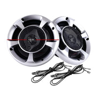 Thumbnail for Giantz Set of 2 6.5inch LED Light Car Speakers